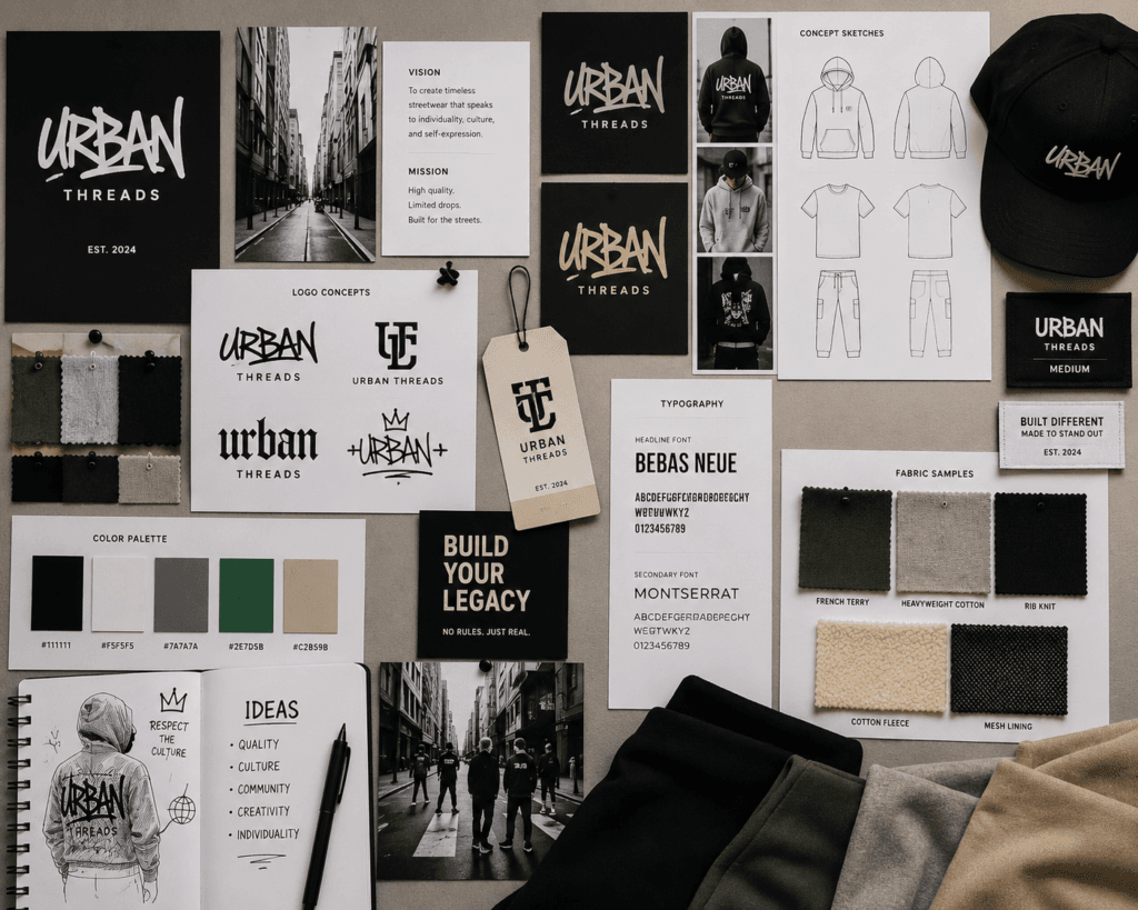 Streetwear brand identity planning and design process. How to Start a Streetwear Brand & Store. Streetwear brand identity planning and design process.